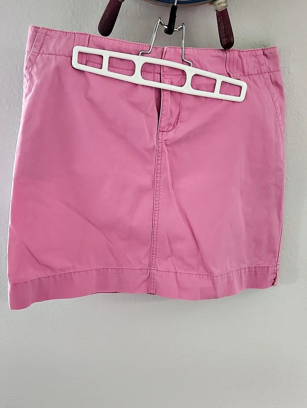 Vintage Lilly Pulitzer Pink Skirt Size 10 Front Zipper
